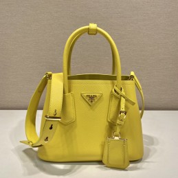 Double Mini Bag - Yellow,...