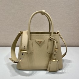 Double Mini Bag - Cream,...
