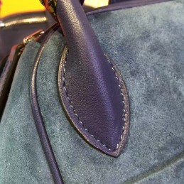 Navy Blue Lindy 30 Bag Twilly Handle
