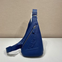 Bag - Blue, Smooth Leather