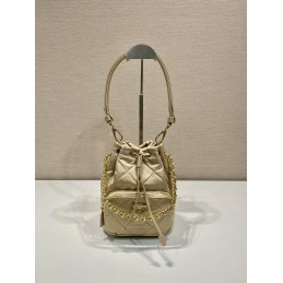 Duet Bucket Bag - Cream,...