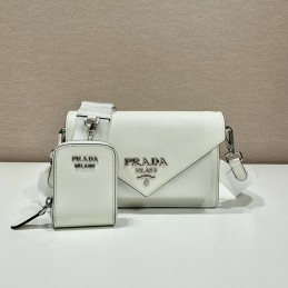 Mini Envelope Bag - White,...