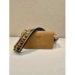 Crossbody Bag - Cognac,...