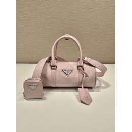 Handbag - Pink, Nappa Leather