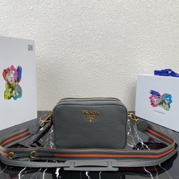 Medium Bag - Grey, Smooth...