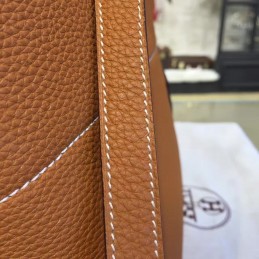 Brown Bolide 45 Shark Charm Twilly Handle Bag