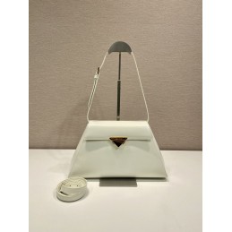 Handbag - Cream, Brushed...
