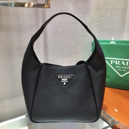 Handbag - Black, Smooth...