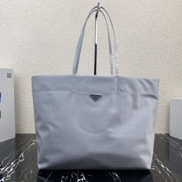 Tote - Pale Grey, Saffiano...