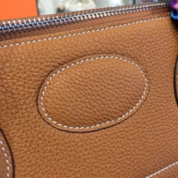 Brown Bolide 45 Shark Charm Twilly Handle Bag