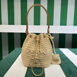 Mini Bucket Bag - Natural,...