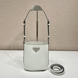 Mini Bucket Bag - White,...