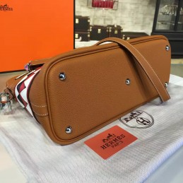 Brown Bolide 45 Shark Charm Twilly Handle Bag