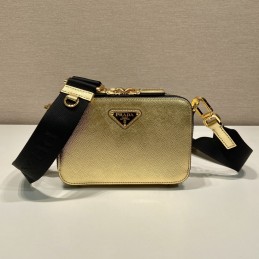 Brique Small Bag - Gold,...