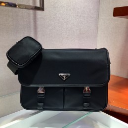 Messenger Bag - Black,...