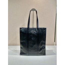 Medium Tote - Navy, Nappa...