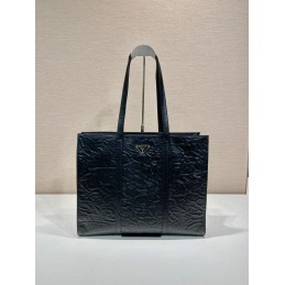 Large Tote - Navy, Nappa...
