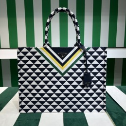 Symbole Tote - White, Jacquard