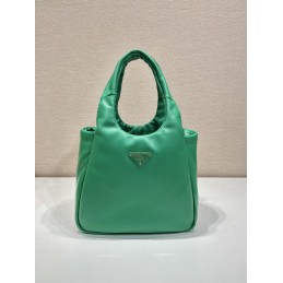 Medium Bag - Green, Nappa...