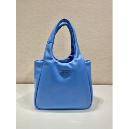 Medium Bag - Blue, Nappa...