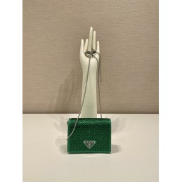 Card Holder - Green, Leather