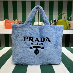 Tote - Pale Blue, Terry
