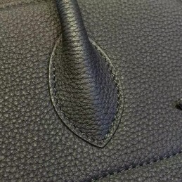 Black Shark Charm Twilly Handle Bolide 45 Bag