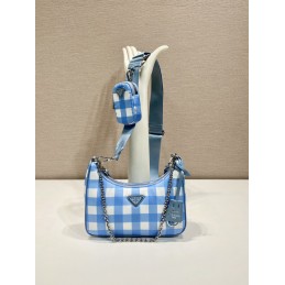 Gingham Re-Edition Bag -...
