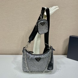 Re-Edition Bag - Silver,...