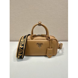 Small Bag - Tan, Smooth...