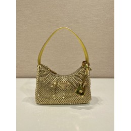 Hobo Bag - Gold, Leather