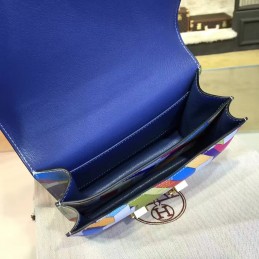 Multicolor Geometric Constance Mini 18 Bag