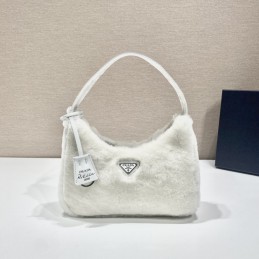 Small Hobo Bag - White,...