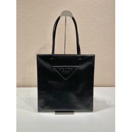 Tote - Black, Smooth Leather