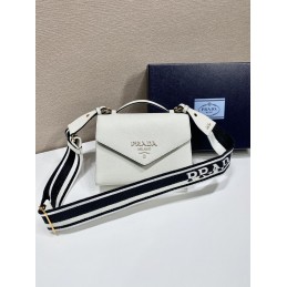Monochrome Bag - White,...