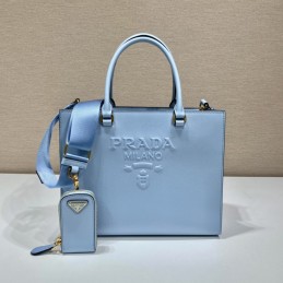 Medium Handbag - Pale Blue,...