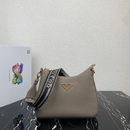 Large Bag - Taupe, Smooth...