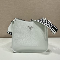Hobo Bag - White, Smooth...
