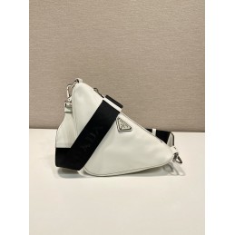 Triangle Small Bag - White,...