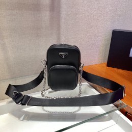 Mini Bag - Black, Saffiano...