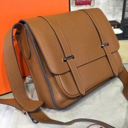 Tan Leather Messenger Steve Caporal 28 Tan Leather Messenger Bag