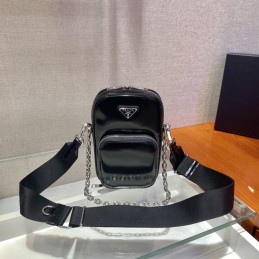 Mini Bag - Black, Saffiano...