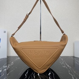 Triangle Large Bag - Tan,...