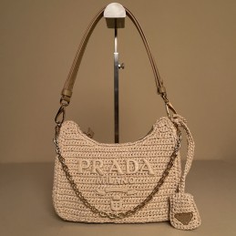 Hobo Bag - Natural, Leather
