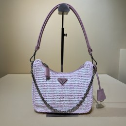 Hobo Bag - Lilac, Nylon