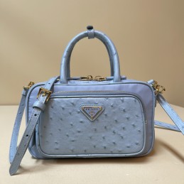 Bag - Pale Blue, Re-Nylon
