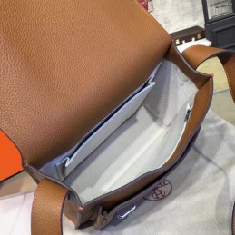 Tan Leather Messenger Steve Caporal 28 Tan Leather Messenger Bag