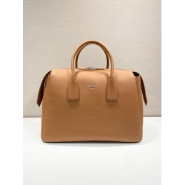 Duffle Bag - Tan, Smooth...