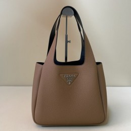 Medium Tote - Taupe, Smooth...