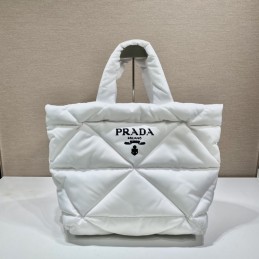 Tote - White, Nappa Leather